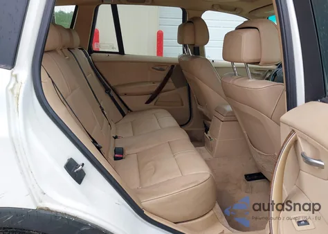 2010 BMW X3 xDrive30I z USA, uszkodzony, nr VIN WBXPC9C45AWJ38577